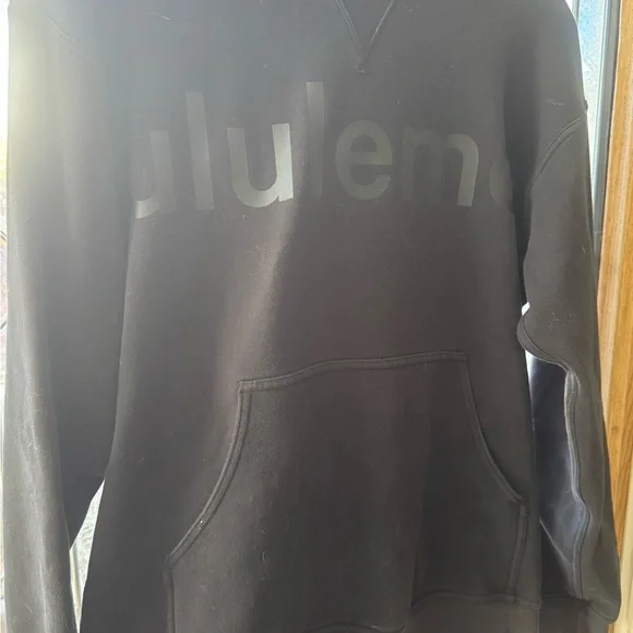 Lululemmon Black Scuba Sweatshirt - Picture 2 of 8
